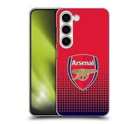 Head Case Designs Officially Licensed Arsenal FC Fade Crest 2 Hard Back Case Compatible With Samsung Galaxy S23 5G