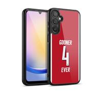 Head Case Designs Officially Licensed Arsenal FC Forever Gunners Gel Armour Case [Military Grade Protection] Compatible With Samsung Galaxy A25 5G