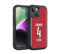 Head Case Designs Officially Licensed Arsenal FC Forever Gunners Ultra-Armoured Shockproof Case [Military Grade Protection] Compatible With Apple iPhone 14