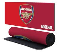 Head Case Designs Officially Licensed Arsenal FC Full Color Crest Logo & Patterns 37.4 x 15.75 x 0.16 inches (900 x 400 mm) - XL Gaming Office Desk PC Keyboard Mouse Mat Pad