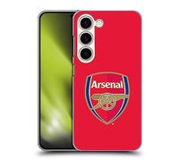 Head Case Designs Officially Licensed Arsenal FC Full Colour Red Crest 2 Hard Back Case Compatible With Samsung Galaxy S23 5G