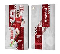 Head Case Designs Officially Licensed Arsenal FC Gabriel Jesus 2022/23 First Team Leather Wallet Case Compatible With Apple iPad 9.7 2017 / iPad 9.7 2018