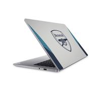 Head Case Designs Officially Licensed Arsenal FC Grey Training Patterns Vinyl Sticker Skin Decal Cover Compatible With Mi NoteBook 14 (2020)