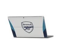 Head Case Designs Officially Licensed Arsenal FC Grey Training Patterns Vinyl Sticker Skin Decal Cover Compatible With Microsoft Surface Pro 4/5/6