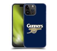 Head Case Designs Officially Licensed Arsenal FC Gunners Blue Crest 2 Hard Back Case Compatible With Apple iPhone 15 Pro Max