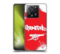 Head Case Designs Officially Licensed Arsenal FC Gunners Graffiti Art Gel Case [Military Grade Protection] Compatible With Xiaomi 13T 5G / 13T Pro 5G