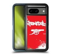 Head Case Designs Officially Licensed Arsenal FC Gunners Graffiti Art Ultra-Armoured Shockproof Case [Military Grade Protection] Compatible With Google Pixel 8