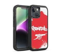 Head Case Designs Officially Licensed Arsenal FC Gunners Graffiti Art Ultra-Armoured Shockproof Case [Military Grade Protection] Compatible With Apple iPhone 14