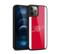 Head Case Designs Officially Licensed Arsenal FC Gunners Logos Gel Armour Case [Military Grade Protection] Compatible With Apple iPhone 12 Pro Max