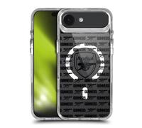 Head Case Designs Officially Licensed Arsenal FC Gunners Pattern Logo Icon Shockproof Bumper Case [Military Grade Protection] Compatible with Apple iPhone 17 Air and Compatible with MagSafe