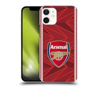 Head Case Designs Officially Licensed Arsenal FC Home 2020/21 Crest Kit Hard Back Case Compatible With Apple iPhone 12 Mini