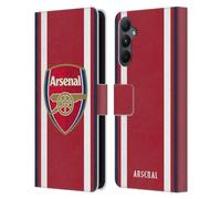 Head Case Designs Officially Licensed Arsenal FC Home 2021/22 Crest Kit Leather Wallet Case Compatible With Samsung Galaxy A05s