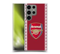 Head Case Designs Officially Licensed Arsenal FC Home 2022/23 Crest Kit Hard Back Case Compatible With Samsung Galaxy S24 Ultra 5G