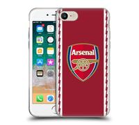 Head Case Designs Officially Licensed Arsenal FC Home 2022/23 Crest Kit Soft Gel Case Compatible With Apple iPhone 7/8 / SE 2020 & 2022