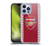 Head Case Designs Officially Licensed Arsenal FC Home 2022/23 Crest Kit Soft Gel Case Compatible With Apple iPhone 13 Pro Max