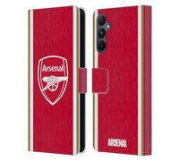 Head Case Designs Officially Licensed Arsenal FC Home 2023/24 Crest Kit Leather Wallet Case Compatible With Samsung Galaxy A05s