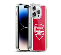 Head Case Designs Officially Licensed Arsenal FC Home 2023/24 Crest Kit Soft Gel Case Compatible With Apple iPhone 13 Pro