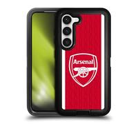 Head Case Designs Officially Licensed Arsenal FC Home 2023/24 Crest Kit Ultra-Armoured Shockproof Case Compatible With Samsung Galaxy S23 5G