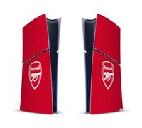 Head Case Designs Officially Licensed Arsenal FC Home 2023/24 Crest Kit Vinyl Sticker Gaming Skin Decal Cover Compatible With Sony PlayStation 5 PS5 Slim/Pro Digital Edition Console