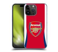 Head Case Designs Officially Licensed Arsenal FC Home 2024/25 Crest Kit Hard Back Case Compatible With Apple iPhone 15 Pro Max