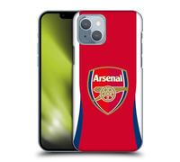 Head Case Designs Officially Licensed Arsenal FC Home 2024/25 Crest Kit Hard Back Case Compatible With Apple iPhone 14