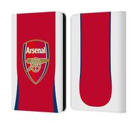 Head Case Designs Officially Licensed Arsenal FC Home 2024/25 Kit Leather Book Wallet Case Cover Compatible With Amazon Kindle 11th Gen 6in 2022