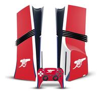 Head Case Designs Officially Licensed Arsenal FC Home 2024/25 Kit Vinyl Sticker Gaming Skin Decal Cover Compatible With Sony PlayStation 5 PS5 Pro Disc Edition Console & DualSense Controller