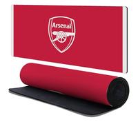 Head Case Designs Officially Licensed Arsenal FC Home 2025/26 Kit 37.4 x 15.75 x 0.16 inches (900 x 400 mm) - XL Gaming Office Desk PC Keyboard Mouse Mat Pad