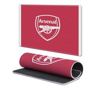 Head Case Designs Officially Licensed Arsenal FC Home 2025/26 Kit Gaming Office Desk PC Keyboard Mouse Mat Pad 9.84 x 11.81 x 0.12 inches (250 x 300 mm) - S
