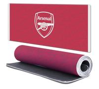 Head Case Designs Officially Licensed Arsenal FC Home 2025/26 Kit Gaming Office Desk PC Keyboard Mouse Mat Pad 37.4 x 15.75 x 0.16 inches (900 x 400 mm) - XL