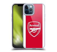 Head Case Designs Officially Licensed Arsenal FC Home 2025/26 Kit Gel Case [Military Grade Protection] Compatible with Apple iPhone 12 Pro Max and Compatible with MagSafe