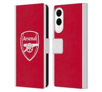 Head Case Designs Officially Licensed Arsenal FC Home 2025/26 Kit Leather Wallet Case Compatible With Samsung Galaxy S25 Edge