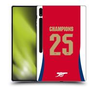 Head Case Designs Officially Licensed Arsenal FC Home 2025 Women's Champions Gel Case [Military Grade Protection] Compatible With Samsung Galaxy Tab S8 Ultra
