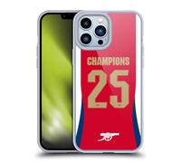 Head Case Designs Officially Licensed Arsenal FC Home 2025 Women's Champions Gel Case [Military Grade Protection] Compatible with Apple iPhone 13 Pro Max and Compatible with MagSafe