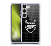Head Case Designs Officially Licensed Arsenal FC Home Goalkeeper 2023/24 Crest Kit Gel Case [Military Grade Protection] Compatible with Samsung Galaxy S23 5G and Compatible with MagSafe