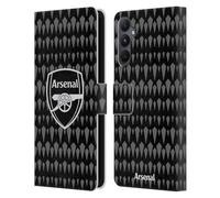 Head Case Designs Officially Licensed Arsenal FC Home Goalkeeper 2023/24 Crest Kit Leather Wallet Case Compatible With Samsung Galaxy A05s