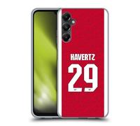 Head Case Designs Officially Licensed Arsenal FC Kai Havertz 2025/26 Players Home Kit Gel Case [Military Grade Protection] Compatible With Samsung Galaxy A05s