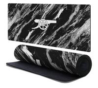Head Case Designs Officially Licensed Arsenal FC Marble Crest Logo & Patterns 37.4 x 15.75 x 0.16 inches (900 x 400 mm) - XL Gaming Office Desk PC Keyboard Mouse Mat Pad