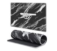 Head Case Designs Officially Licensed Arsenal FC Marble Crest Logo & Patterns Gaming Office Desk PC Keyboard Mouse Mat Pad 9.84 x 11.81 x 0.12 inches (250 x 300 mm) - S