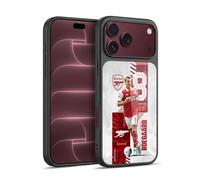 Head Case Designs Officially Licensed Arsenal FC Martin Ødegaard 2022/23 First Team Gel Armour Case [Military Grade Protection] Compatible With Apple iPhone 18 Pro Max