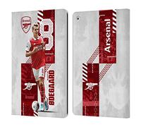 Head Case Designs Officially Licensed Arsenal FC Martin Ødegaard 2022/23 First Team Leather Wallet Case Compatible With Apple iPad 10.2 2019/2020/2021