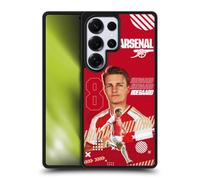 Head Case Designs Officially Licensed Arsenal FC Martin Ødegaard 2023/24 First Team Gel Armour Case [Military Grade Protection] Compatible With Samsung Galaxy S25 Ultra
