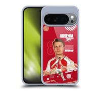 Head Case Designs Officially Licensed Arsenal FC Martin Ødegaard 2023/24 First Team Gel Case [Military Grade Protection] Compatible with Google Pixel 10 and Compatible with MagSafe