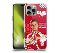 Head Case Designs Officially Licensed Arsenal FC Martin Ødegaard 2023/24 First Team Hard Back Case Compatible With Apple iPhone 16 Pro Max