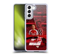 Head Case Designs Officially Licensed Arsenal FC Martin Ødegaard 2024/25 First Team Gel Case [Military Grade Protection] Compatible with Samsung Galaxy S21 5G and Compatible with MagSafe