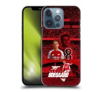 Head Case Designs Officially Licensed Arsenal FC Martin Ødegaard 2024/25 First Team Hard Back Case Compatible With Apple iPhone 13 Pro