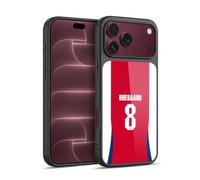 Head Case Designs Officially Licensed Arsenal FC Martin Ødegaard 2024/25 Players Home Kit Gel Armour Case [Military Grade Protection] Compatible With Apple iPhone 18 Pro Max