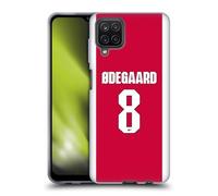 Head Case Designs Officially Licensed Arsenal FC Martin Ødegaard 2025/26 Players Home Kit 1st Group Gel Case [Military Grade Protection] Compatible With Samsung Galaxy A12 (2020)