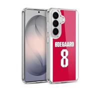 Head Case Designs Officially Licensed Arsenal FC Martin Ødegaard 2025/26 Players Home Kit 1st Group Gel Case [Military Grade Protection] Compatible with Samsung Galaxy S26 and Compatible with MagSafe