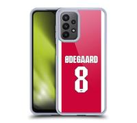 Head Case Designs Officially Licensed Arsenal FC Martin Ødegaard 2025/26 Players Home Kit 1st Group Gel Case [Military Grade Protection] Compatible With Samsung Galaxy A23 / 5G (2022)